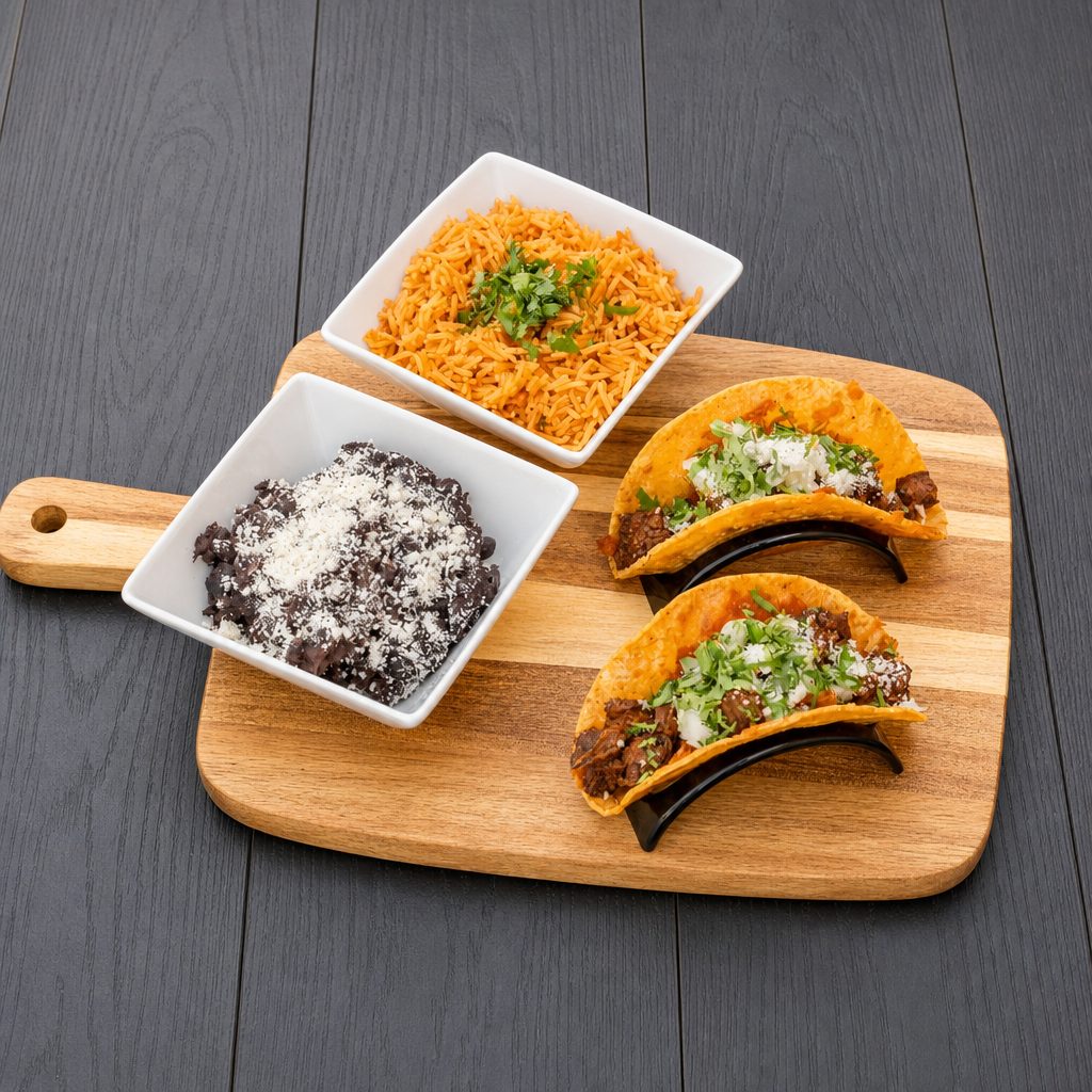 King Taco Plate.